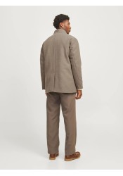 Ανδρικό Παλτό Jack & Jones JJeharrison Wool Blend Jacket SN 12258674 Greige