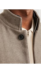 Ανδρικό Παλτό Jack & Jones JJeharrison Wool Blend Jacket SN 12258674 Greige