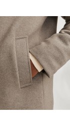 Ανδρικό Παλτό Jack & Jones JJeharrison Wool Blend Jacket SN 12258674 Greige