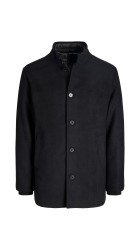 Ανδρικό Παλτό Jack & Jones JJEDetroit Coat Styd 12295108 Μαύρο