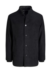 Ανδρικό Παλτό Jack & Jones JJEDetroit Coat Styd 12295108 Μαύρο
