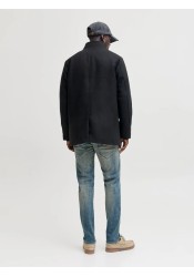 Ανδρικό Παλτό Jack & Jones JJEDetroit Coat Styd 12295108 Μαύρο
