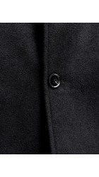 Ανδρικό Παλτό Jack & Jones JJEDetroit Coat Styd 12295108 Μαύρο