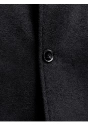 Ανδρικό Παλτό Jack & Jones JJEDetroit Coat Styd 12295108 Μαύρο