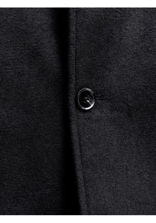 Ανδρικό Παλτό Jack & Jones JJEDetroit Coat Styd 12295108 Μαύρο