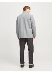 Ανδρικό Παλτό Jack & Jones JJeharrison Wool Blend Jacket SN 12258674 Light Grey Melange