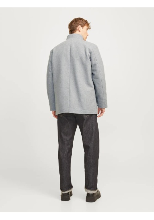 Ανδρικό Παλτό Jack & Jones JJeharrison Wool Blend Jacket SN 12258674 Light Grey Melange
