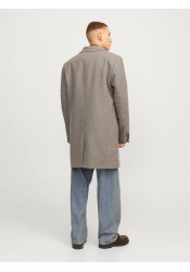 Ανδρικό Παλτό Jack & Jones JJEHarrison Wool Blend Coat SN 12263845 Greige
