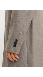 Ανδρικό Παλτό Jack & Jones JJEHarrison Wool Blend Coat SN 12263845 Greige