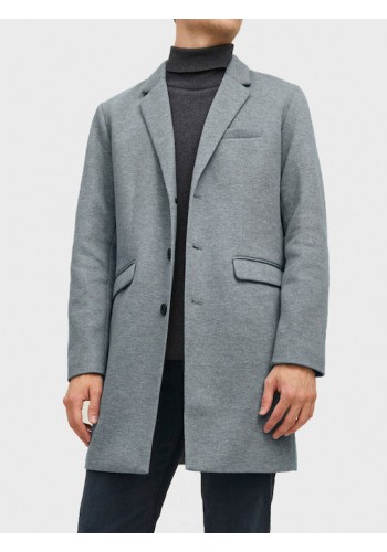 Ανδρικό Παλτό Jack & Jones 12212207 Γκρι
