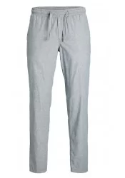 Ανδρικό Παντελόνι Chino Jack & Jones 12229698 Λινό Γαλάζιο Ανδρικό Παντελόνι Chino Jack & Jones 12229698 Λινό Γαλάζιο
