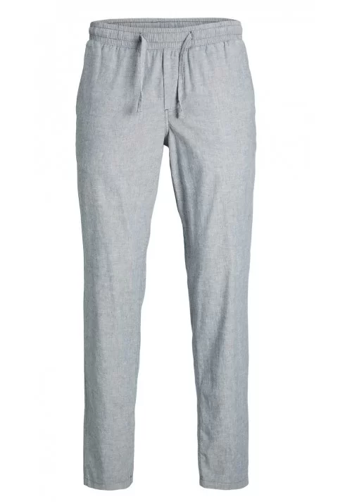 Ανδρικό Παντελόνι Chino Jack & Jones 12229698 Λινό Γαλάζιο