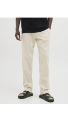 Ανδρικό Λινό Παντελόνι Jack & Jones Jpstace Breeze Jogger SN 12229699 Moonbeam