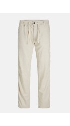 Ανδρικό Λινό Παντελόνι Jack & Jones Jpstace Breeze Jogger SN 12229699 Moonbeam