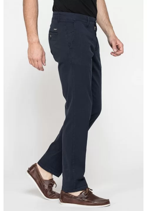 Ανδρικό Παντελόνι Chino με Κανονική Εφαρμογή Carrera 6240942A Μπλε