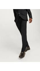 Ανδρικό Παντελόνι Chino Jack & Jones JPRBushwick Mathhew Reg Trousers Noos 12260344 Μαύρο