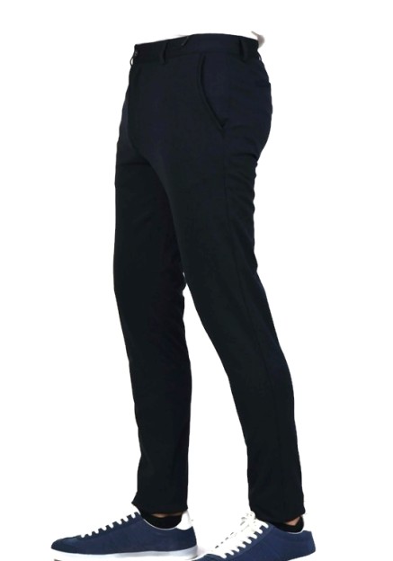 Ανδρικό Παντελόνι Chino Ελαστικό με Slim Εφαρμογή Gnious 7087-32 Μπλε