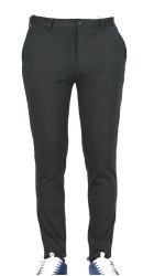 Ανδρικό Παντελόνι Chino Ελαστικό με Slim Εφαρμογή Gnious 5053-32 Λαδί