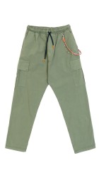 Ανδρικό Παντελόνι Cargo Gianni Lupo FJ3297 Λαδί