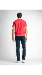 Ανδρικό Παντελόνι Chino Petrol M-1030-TRO583 Navy Μπλε