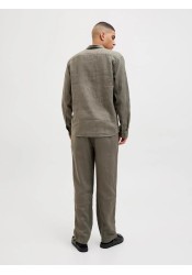 Ανδρικό Παντελόνι Λινό Jack & Jones JPSTKarl Lawrence Linen Chino SN 12253120 Tea Leaf Ανδρικό Παντελόνι Λινό Jack & Jones JPSTKarl Lawrence Linen Chino SN 12253120 Tea Leaf