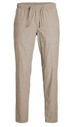 Ανδρικό Παντελόνι Chino Jack & Jones 12229699 Λινό Μπεζ