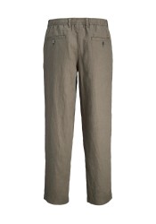 Ανδρικό Παντελόνι Λινό Jack & Jones JPSTKarl Lawrence Linen Chino SN 12253120 Tea Leaf Ανδρικό Παντελόνι Λινό Jack & Jones JPSTKarl Lawrence Linen Chino SN 12253120 Tea Leaf