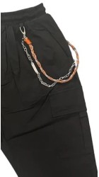 Ανδρικό Παντελόνι Cargo Gianni Lupo FJ3297-S23 Μαύρο