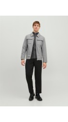 Ανδρικό Jacket Jack & Jones JJEMORRISON WOOL SN 12239005 Γκρι Ανδρικό Jacket Jack & Jones JJEMORRISON WOOL SN 12239005 Γκρι