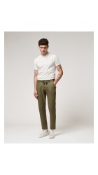 Ανδρικό Παντελόνι Λινό Gianni Lupo GL5144BD-S25 Λαδί