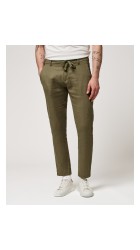 Ανδρικό Παντελόνι Λινό Gianni Lupo GL5144BD-S25 Λαδί