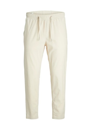 Ανδρικό Λινό Παντελόνι Jack & Jones Jpstace Breeze Jogger SN 12229699 Moonbeam