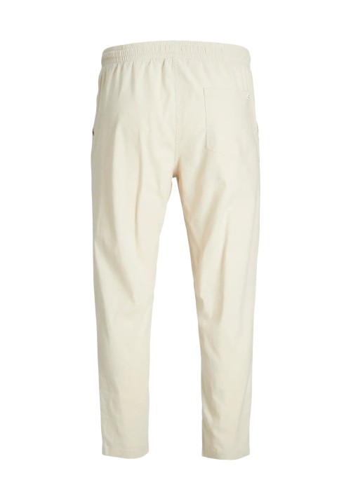 Ανδρικό Λινό Παντελόνι Jack & Jones Jpstace Breeze Jogger SN 12229699 Moonbeam