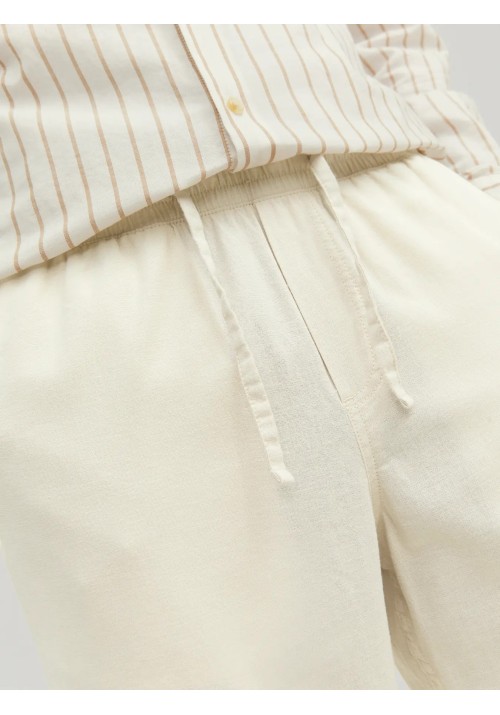 Ανδρικό Λινό Παντελόνι Jack & Jones Jpstace Breeze Jogger SN 12229699 Moonbeam