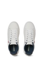Ανδρικά Παπούτσια Sneakers Jack & Jones Jfwcardiff Pu Ln 12286683 White