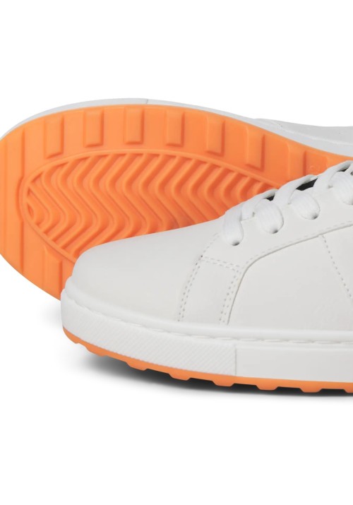 Ανδρικά Παπούτσια Sneakers Jack & Jones Jfwcardiff Pu Ln 12286683 White