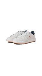 Ανδρικά Παπούτσια Sneakers Jack & Jones Jfwcardiff Pu Ln 12286683 White