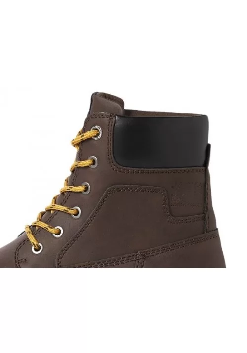 Ανδρικά Μποτάκια Jack & Jones 12243421 JFWfinius Pu Nubuck Boot Καφέ