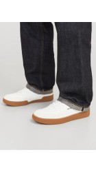 Ανδρικά Παπούτσια Sneakers Jack & Jones JFWBounce PU Sneaker Noos 12268368 White Vertant Green