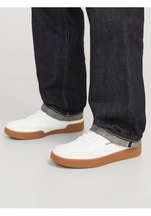Ανδρικά Παπούτσια Sneakers Jack & Jones JFWBounce PU Sneaker Noos 12268368 White Vertant Green