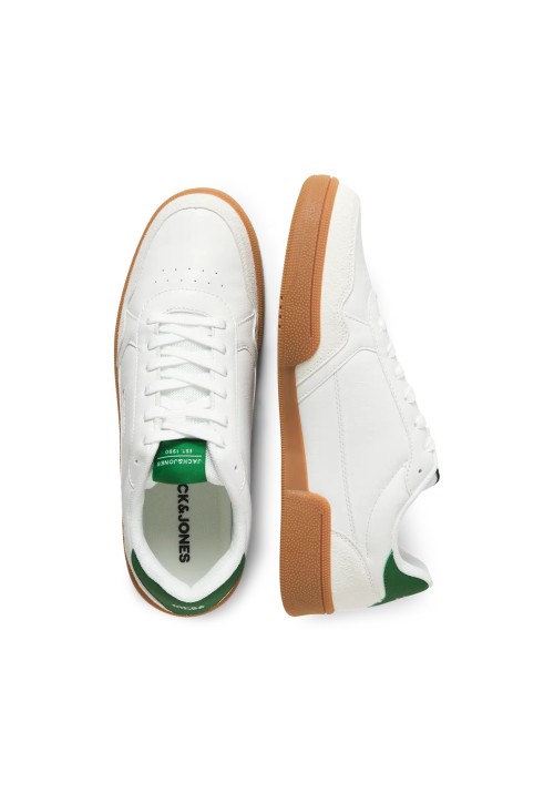 Ανδρικά Παπούτσια Sneakers Jack & Jones JFWBounce PU Sneaker Noos 12268368 White Vertant Green