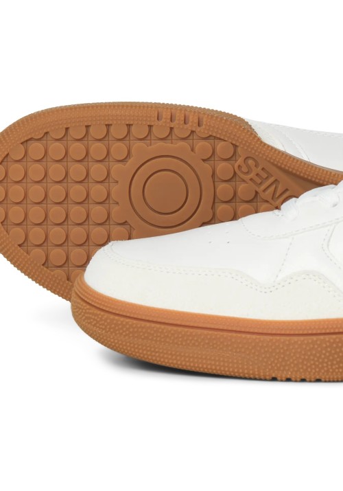 Ανδρικά Παπούτσια Sneakers Jack & Jones JFWBounce PU Sneaker Noos 12268368 White Vertant Green