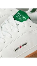 Ανδρικά Παπούτσια Sneakers Jack & Jones JFWBounce PU Sneaker Noos 12268368 White Vertant Green