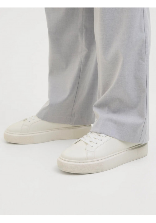 Ανδρικά Παπούτσια Sneakers Jack & Jones JFWaspire Cupsole PU Sneakers NOOS 12275135 Λευκά