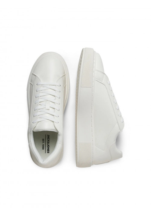 Ανδρικά Παπούτσια Sneakers Jack & Jones JFWaspire Cupsole PU Sneakers NOOS 12275135 Λευκά