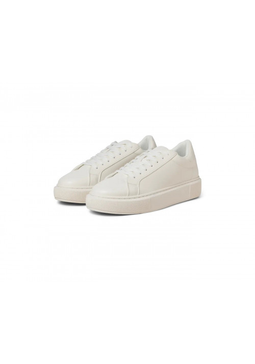 Ανδρικά Παπούτσια Sneakers Jack & Jones JFWaspire Cupsole PU Sneakers NOOS 12275135 Λευκά