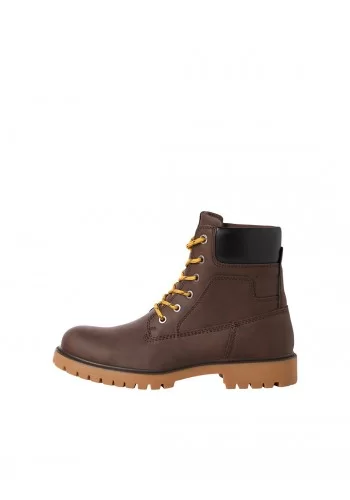 Ανδρικά Μποτάκια Jack & Jones 12243421 JFWfinius Pu Nubuck Boot Καφέ