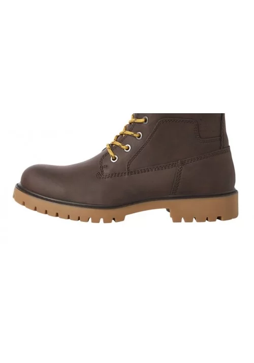 Ανδρικά Μποτάκια Jack & Jones 12243421 JFWfinius Pu Nubuck Boot Καφέ