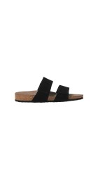 Ανδρικές Σαγιονάρες  Jack & Jones JFWMall TA Suede Sandal 12292918 Μαύρες