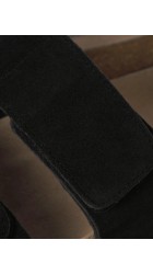 Ανδρικές Σαγιονάρες  Jack & Jones JFWMall TA Suede Sandal 12292918 Μαύρες